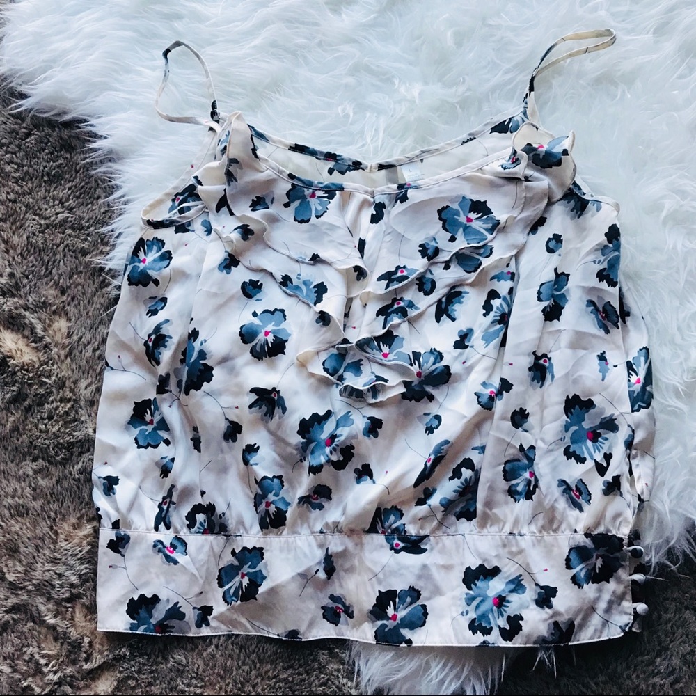 LC Lauren Conrad Floral Cami Large